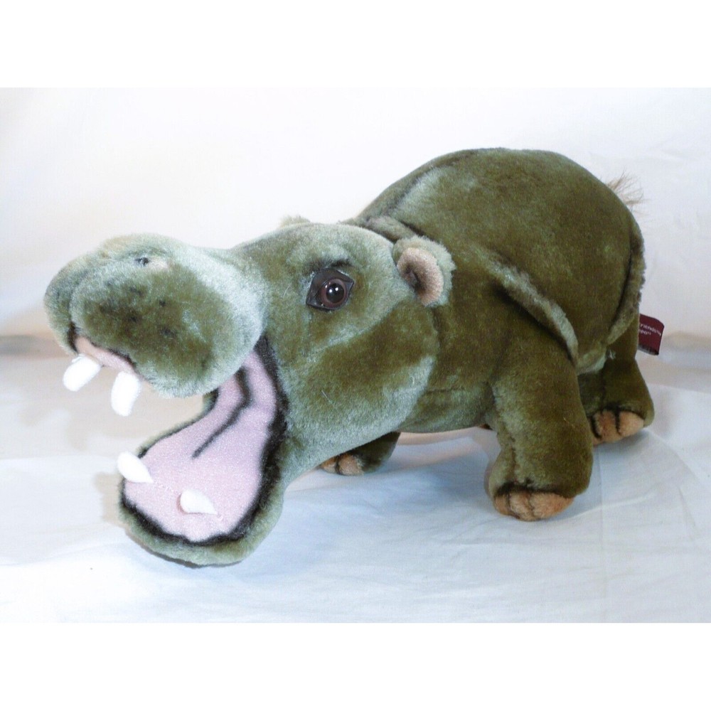 Jungle Joe’s Safari Friends 12” Happy the Hippo Talking Plush Toy Stuffed Animal
